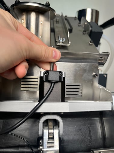 Drop door motor threaded bolt