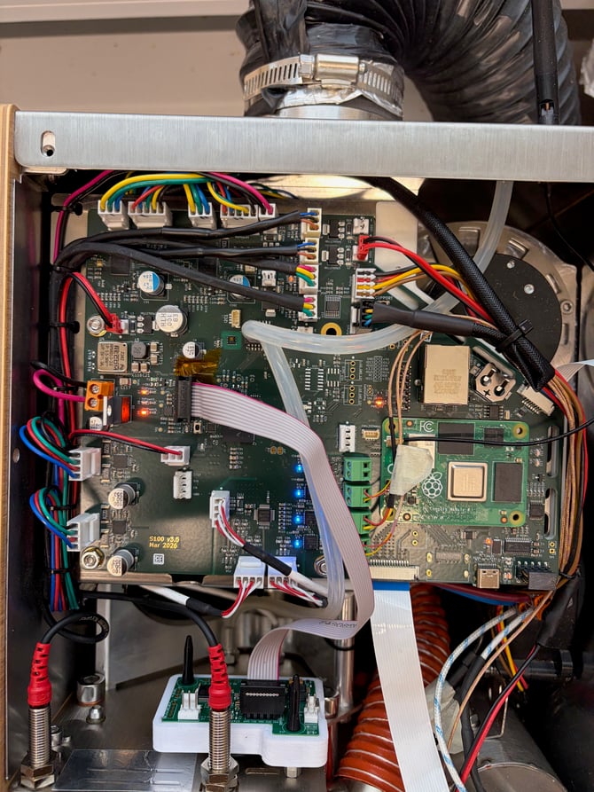 Pressure Sensor connected