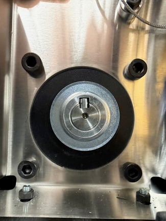 aligning lower pulley 2