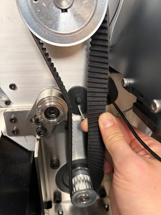 belt tensioner alignement