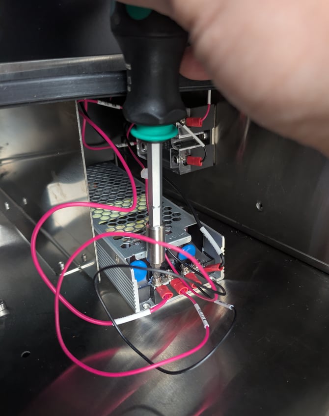 disconnect DC wires